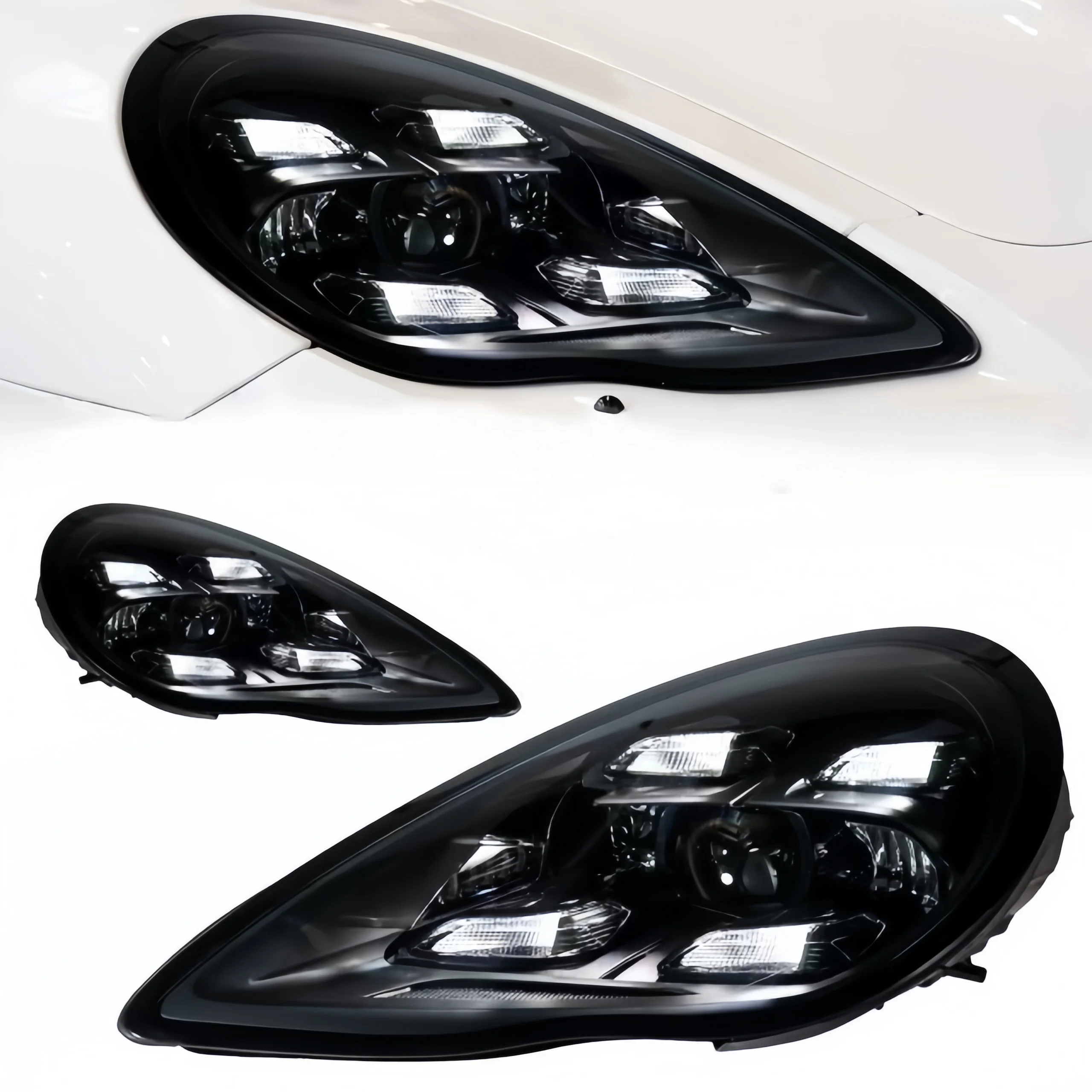 

Suitable for 2009-2013 Porsche Panamera Headlight Kit, Equipped with New LED matrix Headlights 970.1 Plug and Play