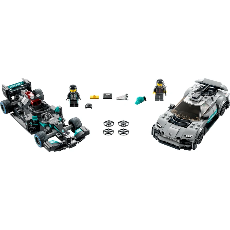 

LEGO Super Race Series 76909 Mercedes-Benz Race Car Building Model for Boys' Gifts and Toys