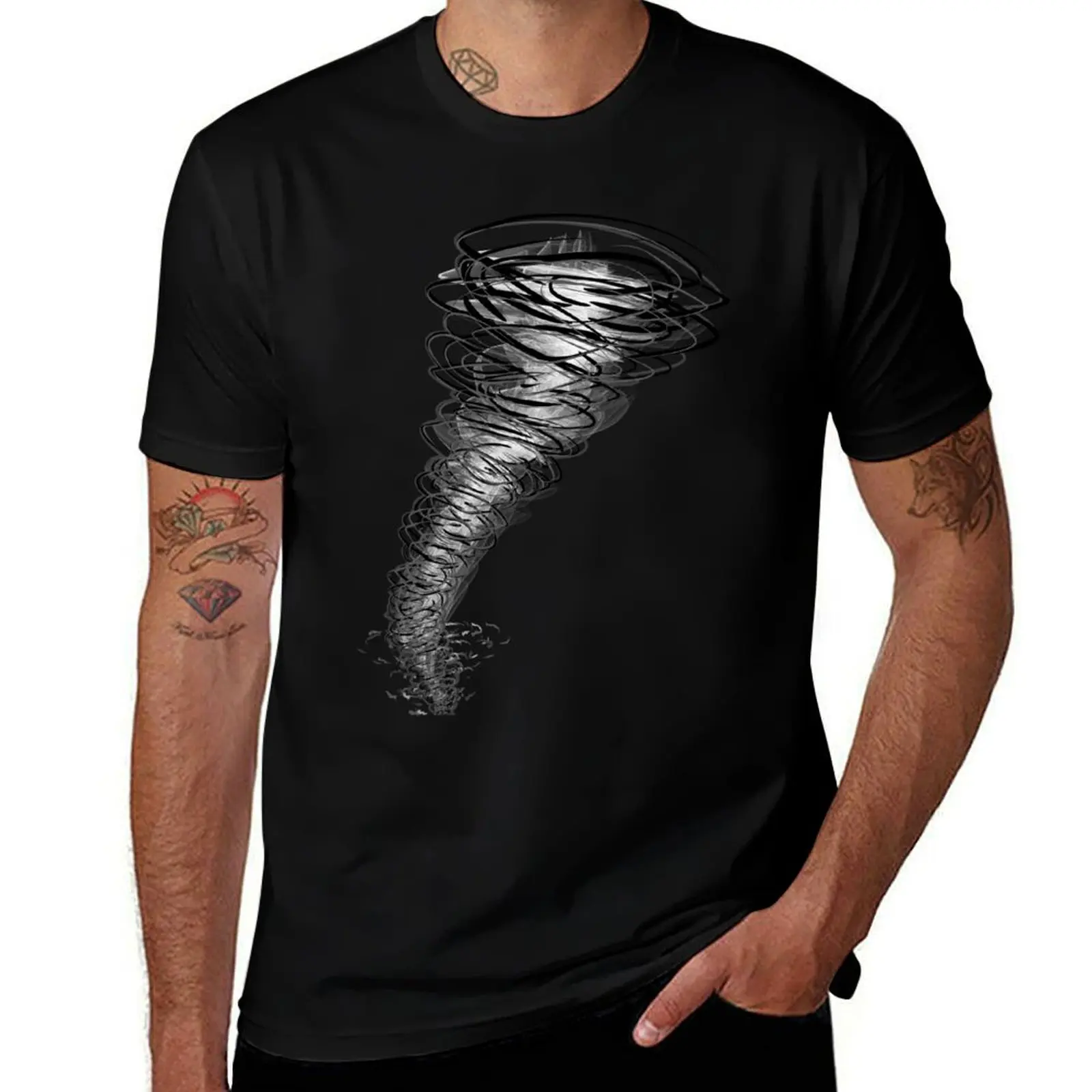 t-t-t-TORNADO! T-Shirt Relaxed Casual Short Sleeve Tee