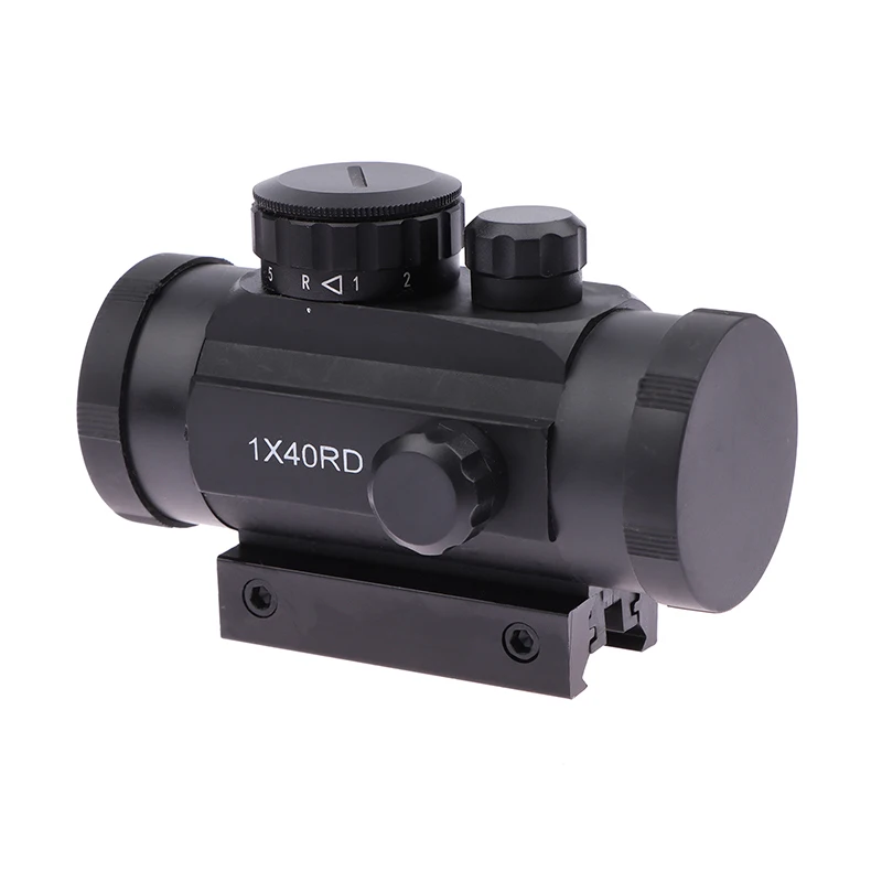 1X40RD السفر في الهواء الطلق أحادي تلسكوب ريد دوت نطاق تلسكوب يتصاعد الهدف نقطة الصيد التبعي