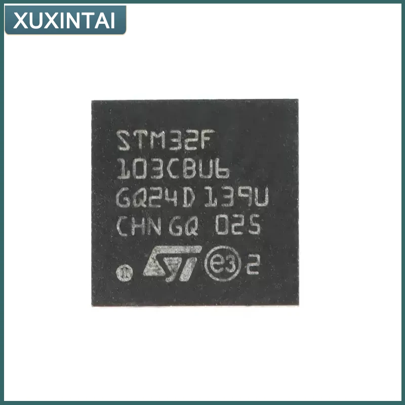 5Pcs/Lot  New Original  STM32F103CBU6 STM32F103  Microcontroller IC 32-Bit Single-Core 72MHz 128KB (128K x 8) FLASH 48-UFQFPN