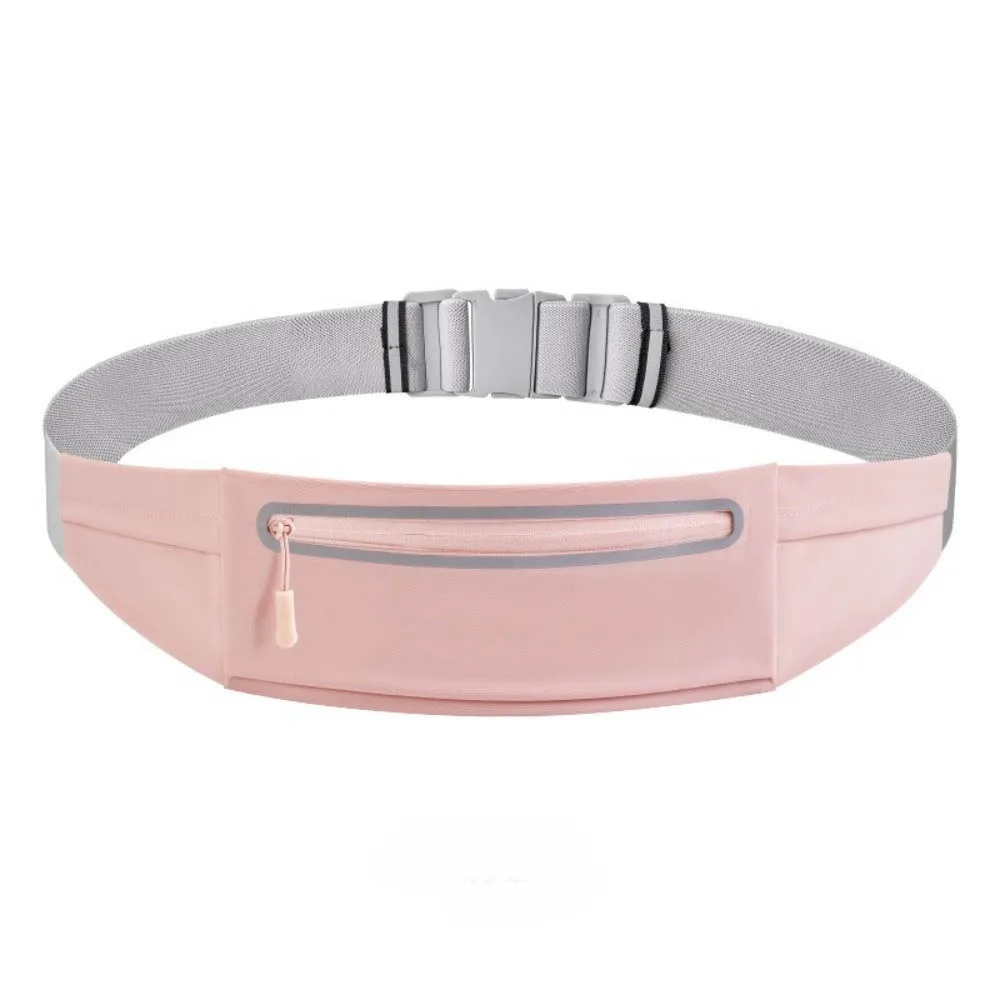 

with Bottle Holder Running Belt Lightweight Multi-function Fanny Pack Waterproof Invisible Close Running Phone Bag