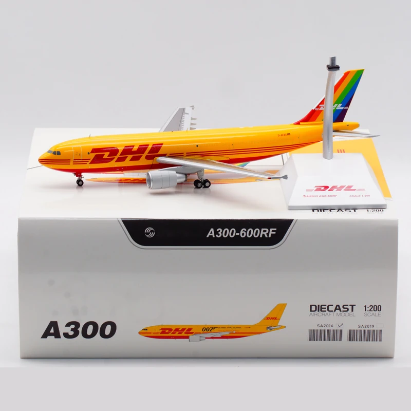 

JC Wings 1:200 Scale DHL DHL Express A300-600RF D-AEAS Toys Aircraft Model Diecast Alloy Classics Souvenir Gifts Static Display