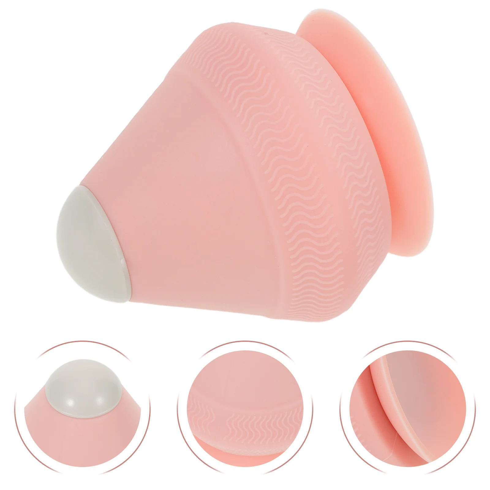 

Electric Vibrating Massage Ball Pink With Heat For Muscle Relaxation Portable Neck Shoulder Back Massager Myofascial