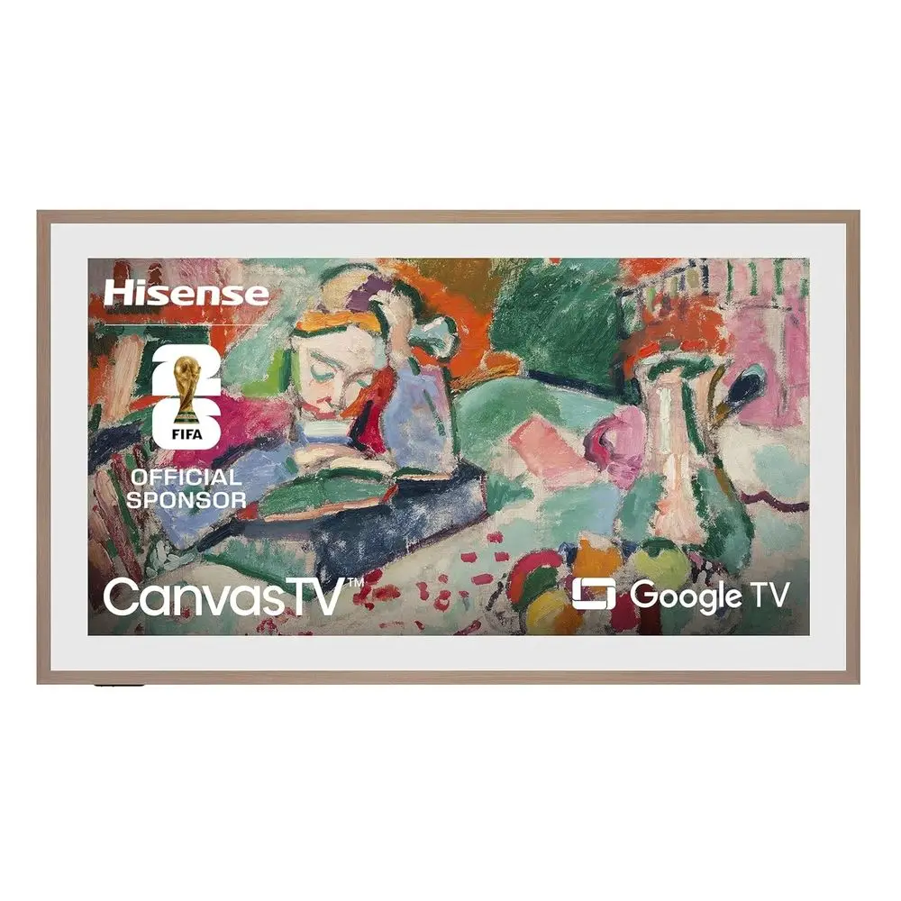 

85-дюймовый QLED 4K телевизор серии S7N CanvasTV с Dolby Vision HDR Smart TV (85S7N, 2025 el) - 144 Гц, Art e, антибликовая панель, Hi-Matte