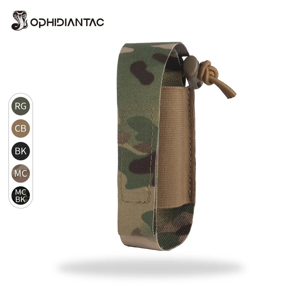 

OPHIDIANTAC 2 Use Way MOLLE Multi-Purpose Pouch With Magic Fastener Strip for Hunting Accessories