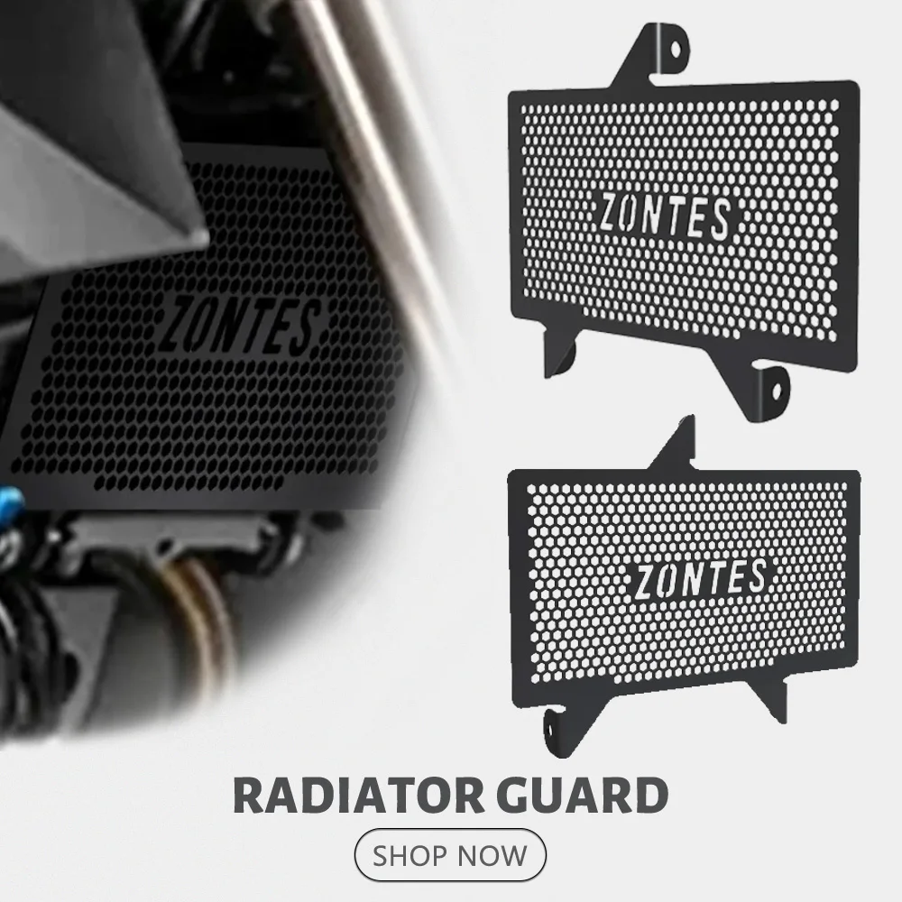 ZT125 For Zontes G1-125 G1 ZT155 ZT125U ZT125-U 125-Z2 2020-2021-2022-2023-2024 Radiator Guard Motorcycle Protector Aluminium