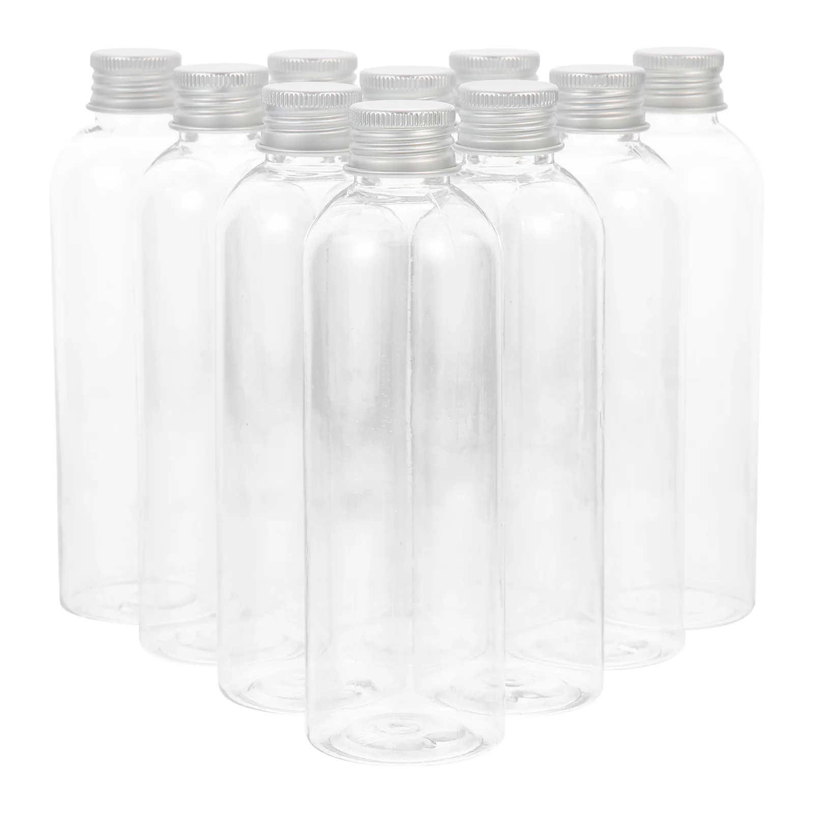 

Household Juice Bottles Multi-Function Plastic Bottles Convenient Empty Bottles Aluminum Cap Beverage Bottle Juice Bottle