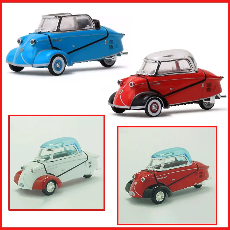 VITESSE 1:43 Tricycle KR200 1958/Roadster-1960/Kabinenroller-1960 Alloy Car Model Collection Decorated Holiday Gifts Toys