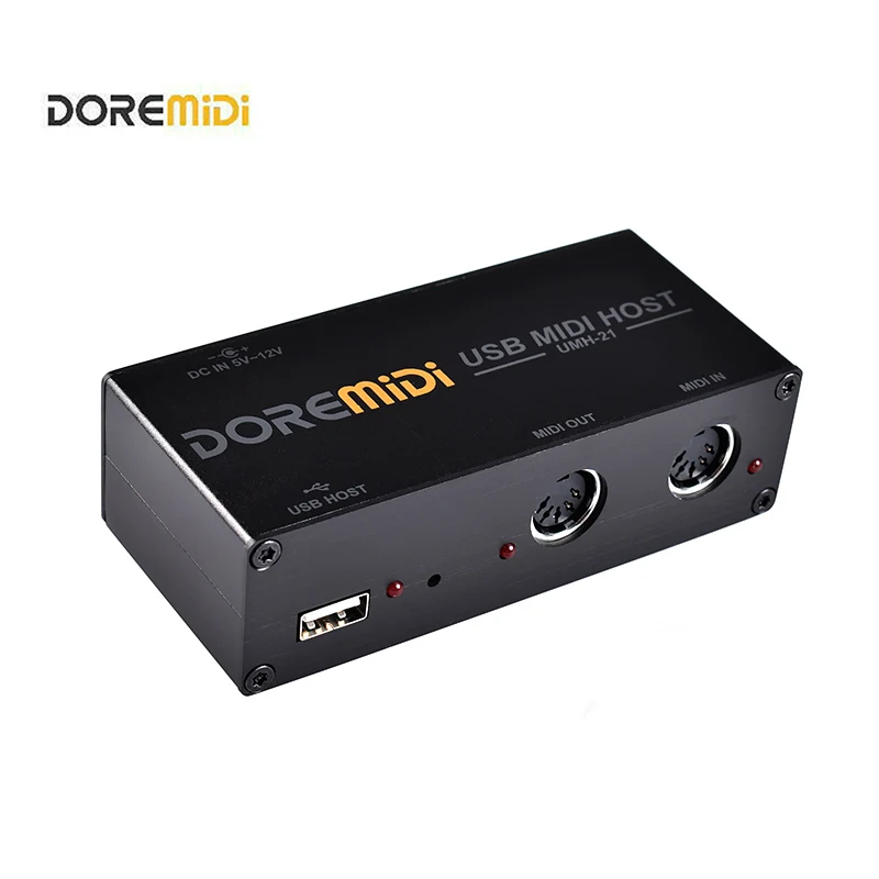

DOREMiDi High-Speed USB MIDI Host Box USB To MIDI Converter UMH-21