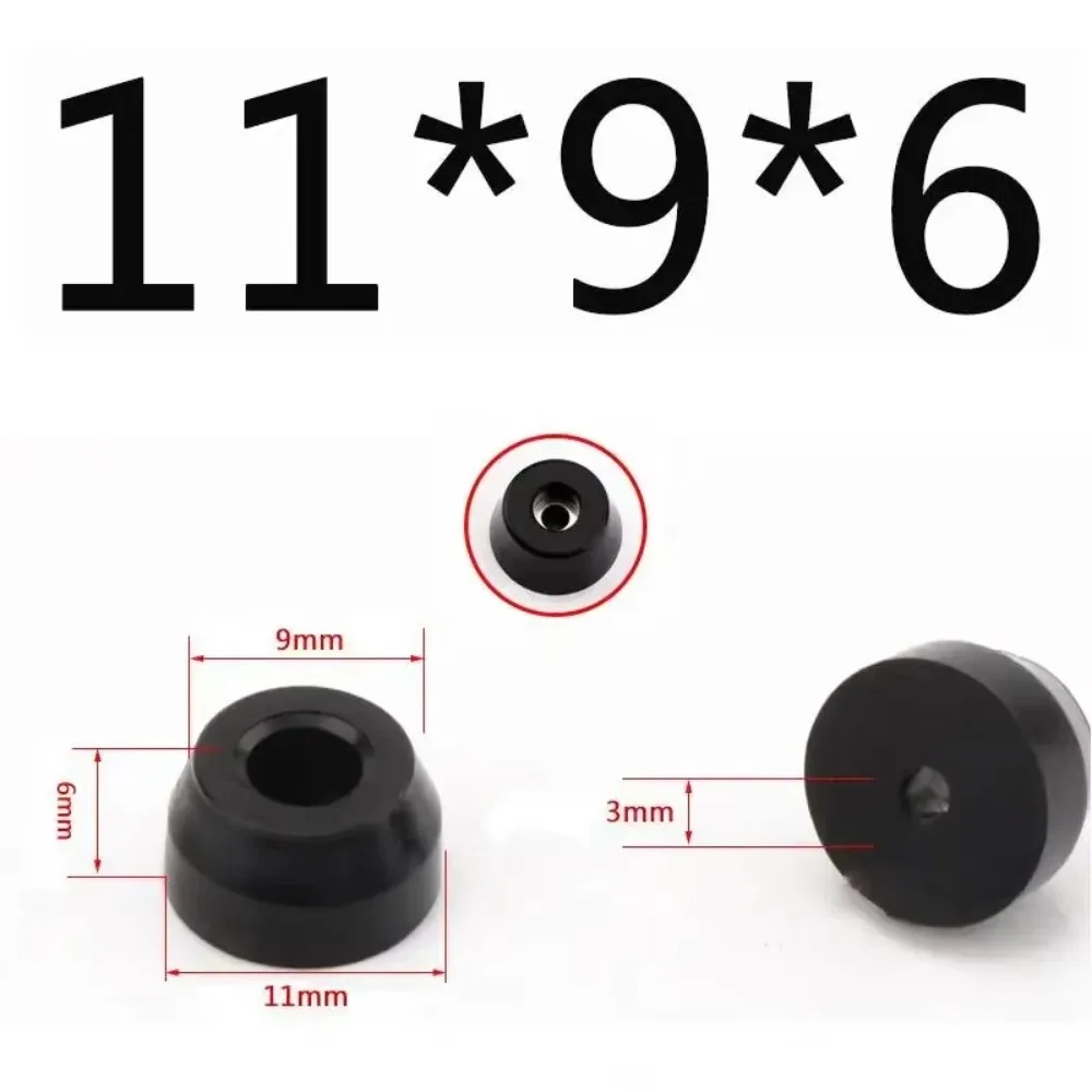 Case Feet Rubber Rubber Feet Anti-Slip Fine Grips Anti-Slip Bumper Pad Round Furniture Feet Pad Cabinet Installation