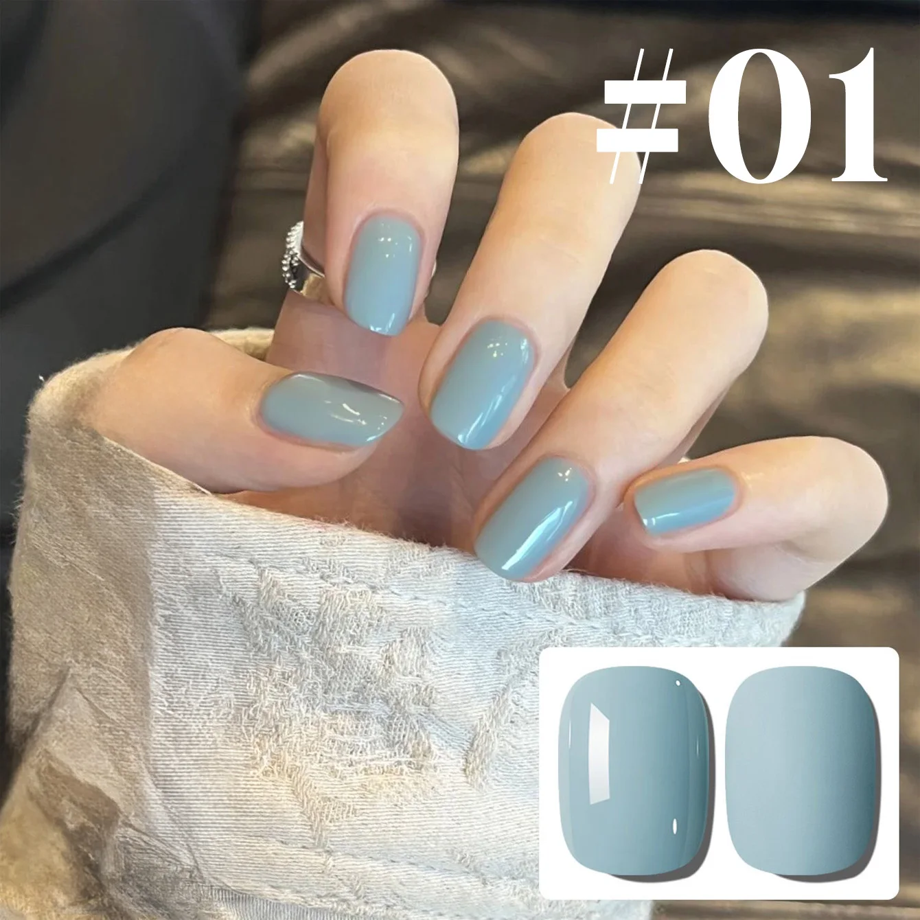 1 pz WS Haze Blue Klein Blue Nail Art Gel Smalto per unghie 2025 Nuovo negozio di unghie Esclusivo Sbiancamento Popolare Estate BlueNail Forniture