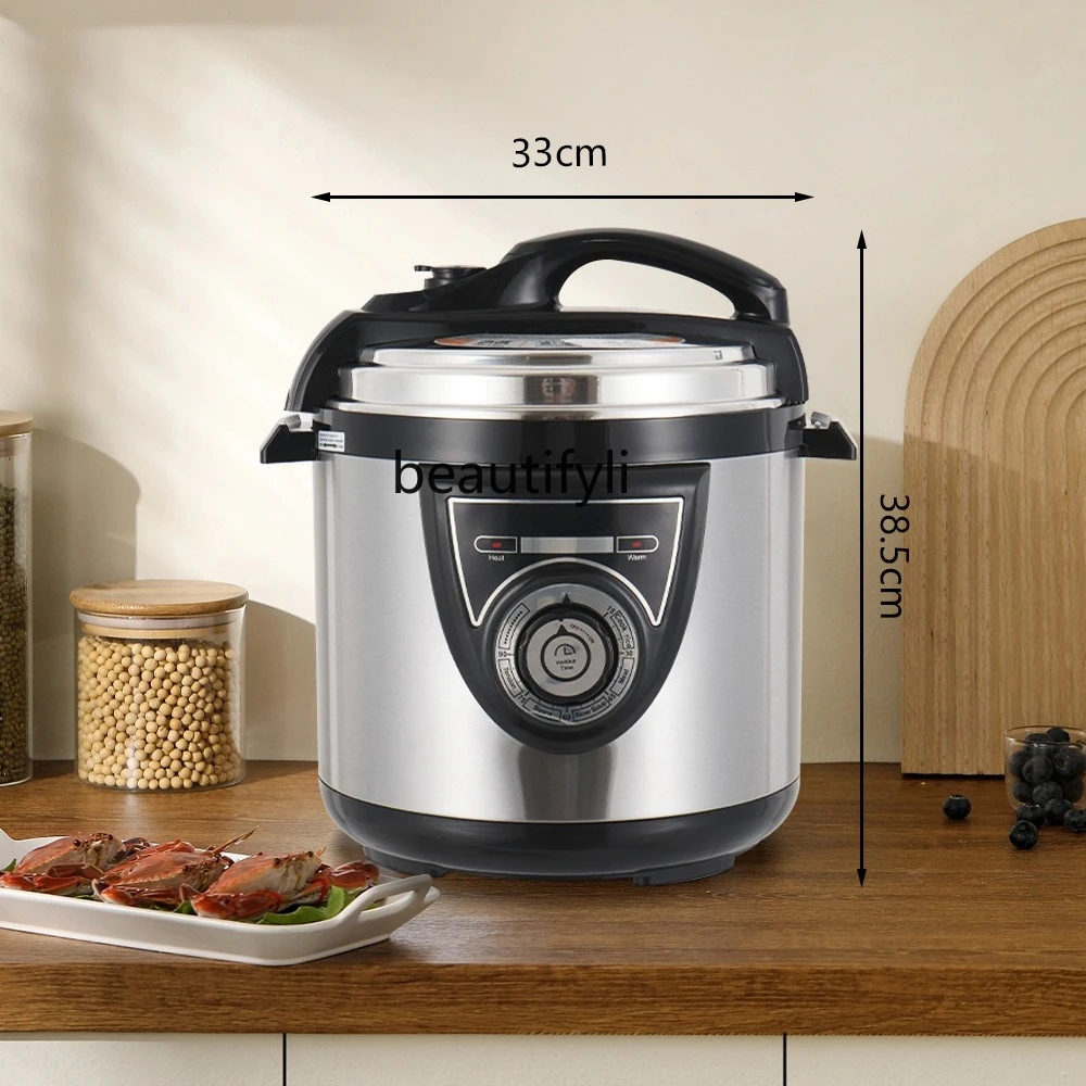 Многофункциональная рисоварка с изоляцией для риса и супа, 6 л, электрическая скороварка