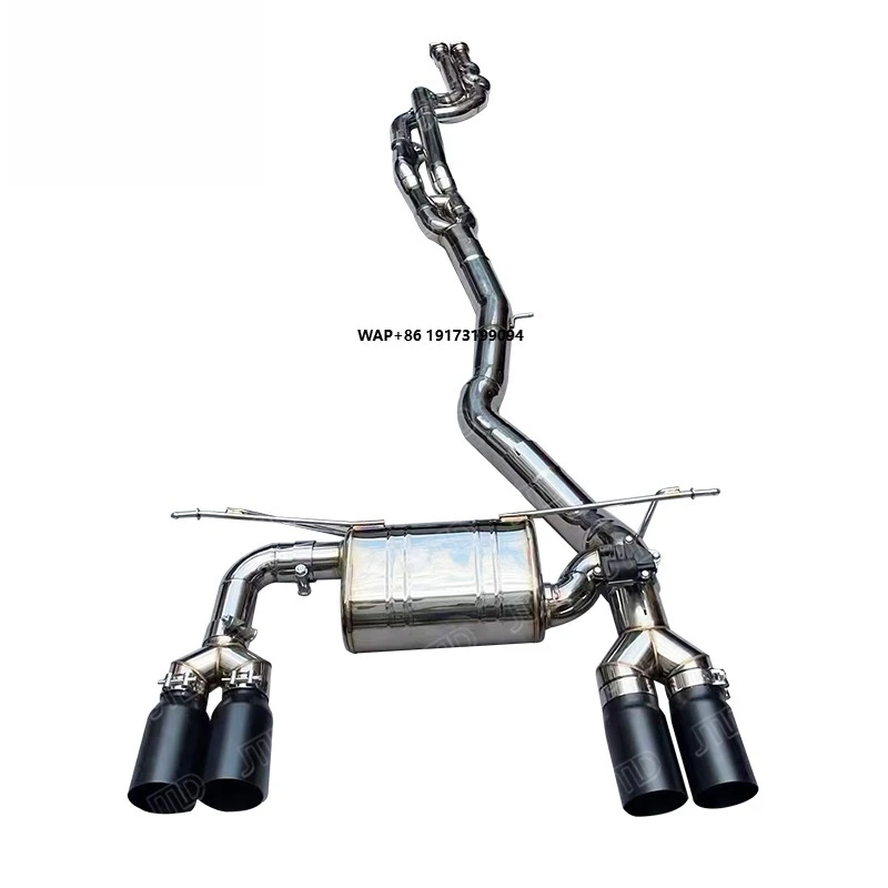 

High Performance Mirror Polished 304 Stainless Steel Exhaust System for M3 F80 F8X OEM Fit Catback Exhaust Model M2