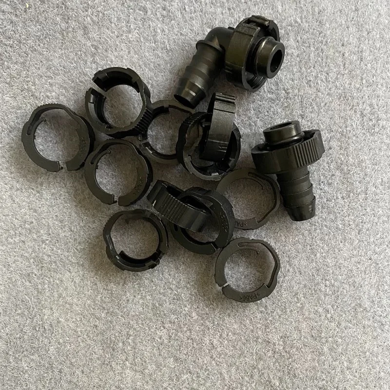 

10 Piezas Clip Unión para Tubería Urea para Camiones y Automóviles, Cubierta Conector Rápido Combustible, Piezas