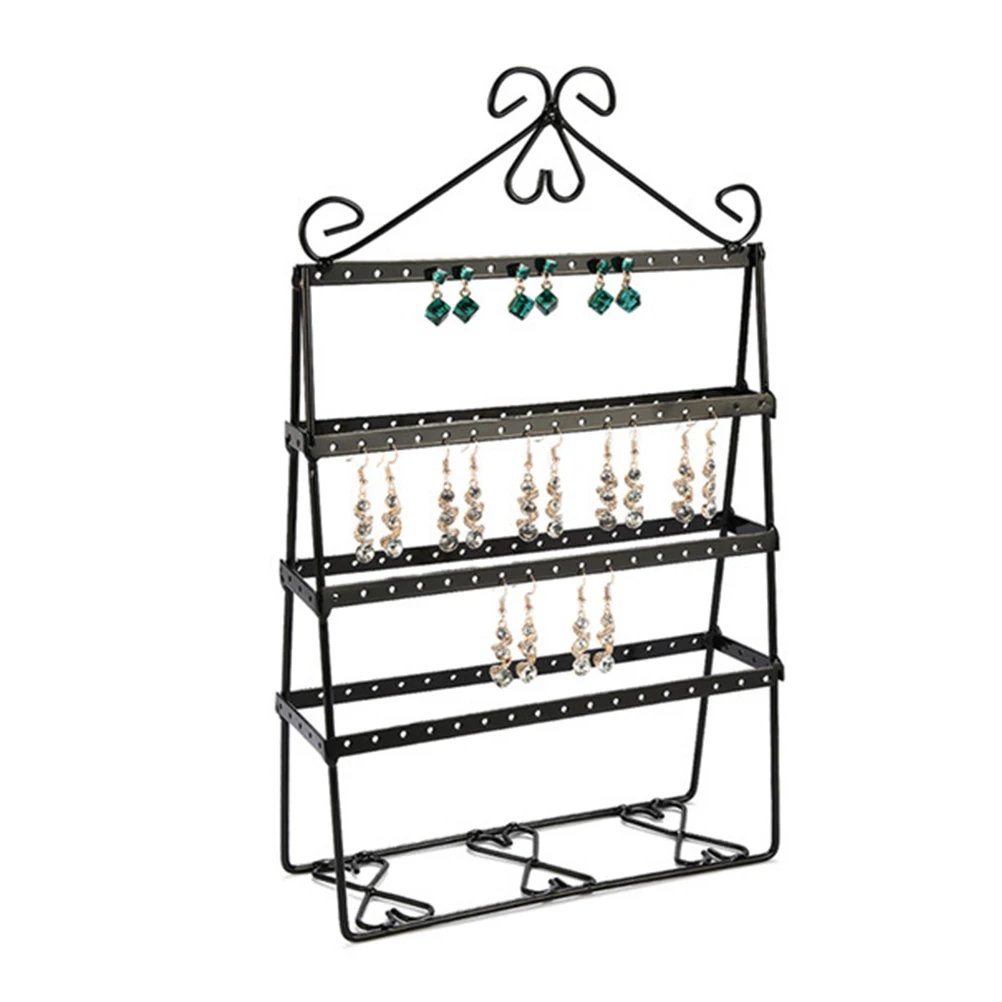 

Металлические серьги, дисплей для ювелирных изделий, держатель для ювелирных изделий, подставка, подвесной прочный органайзер для хранения аксессуаров для серег