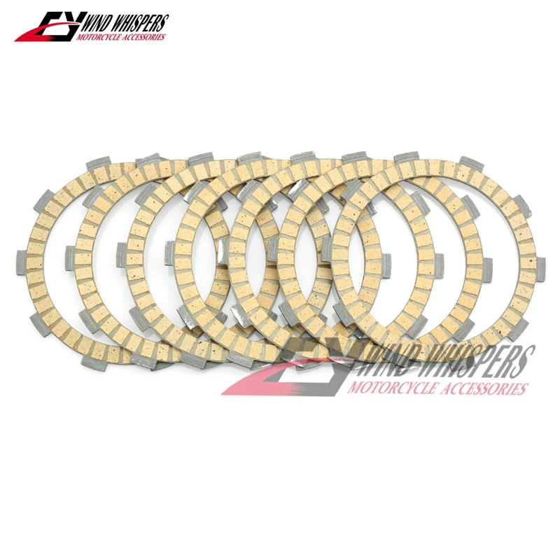 Friction Steel Clutch Plates Discs Set For YAMAHA DT 230 DR230R Lanza 1997-1998 DT 200 R 1988-1996 DT200 WR 1991-1994 WR200R WR