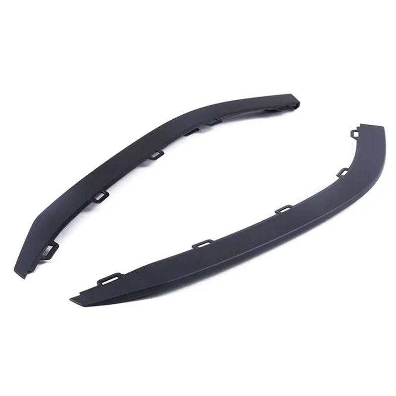 1 Coppia Auto Paraurti Anteriore Spoiler Modanatura Trim di Plastica Nera Per Golf MK7 2013-2017 Paraurti Guardie 5GG805903 5GG805904-A02G