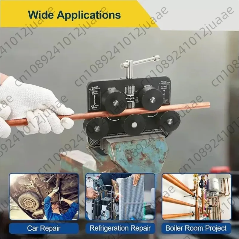 

Tubing Straightener Aluminium Brake Line Straightener For 3/16 5/16 3/8 1/2 1.0 Inch Diameters Tube Rust & Water Resistant