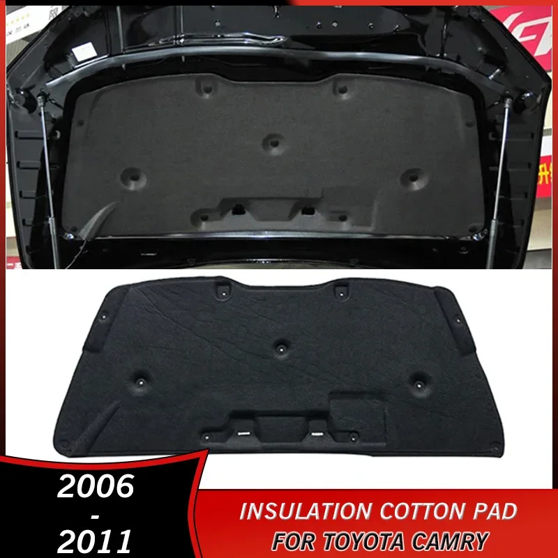 

2006-2011 Heat Sound Insulation Cotton Pad for Toyota Camry 2006 2007 2008 2009 2010 2011 Accessories Soundproof Mat Cover