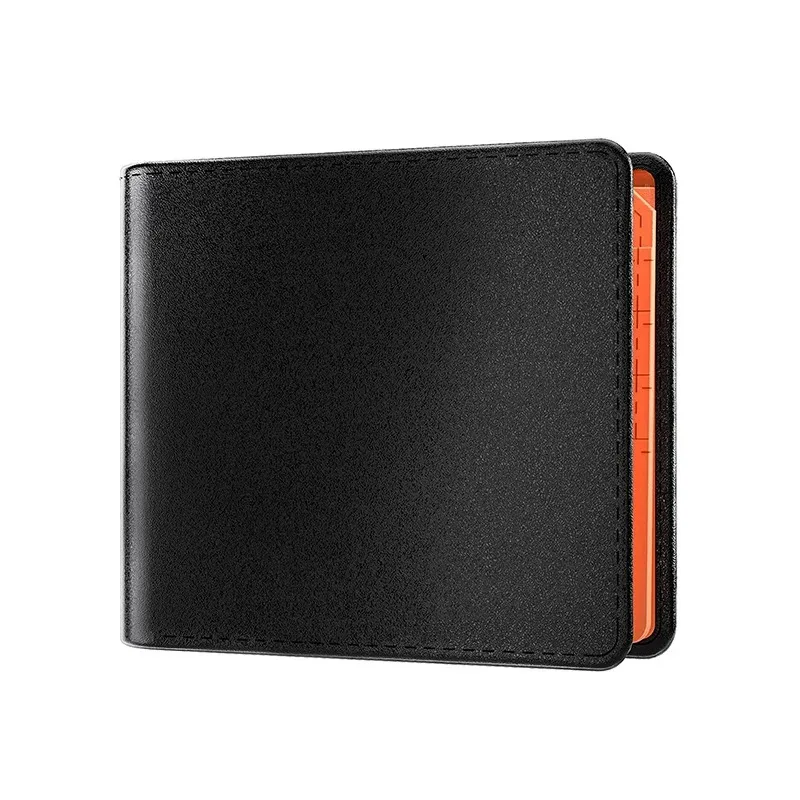 

Men's Wallet High Quality Genuine Leather RFID Wallets Bank Credit Card Case ID Holders Male Coin Purse Pockets