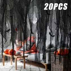 Halloween Black Gauze Ghost Cloth Haunted House Decoration Gauze Outdoor Scary Ghost Decoration Halloween Decoration Supplies