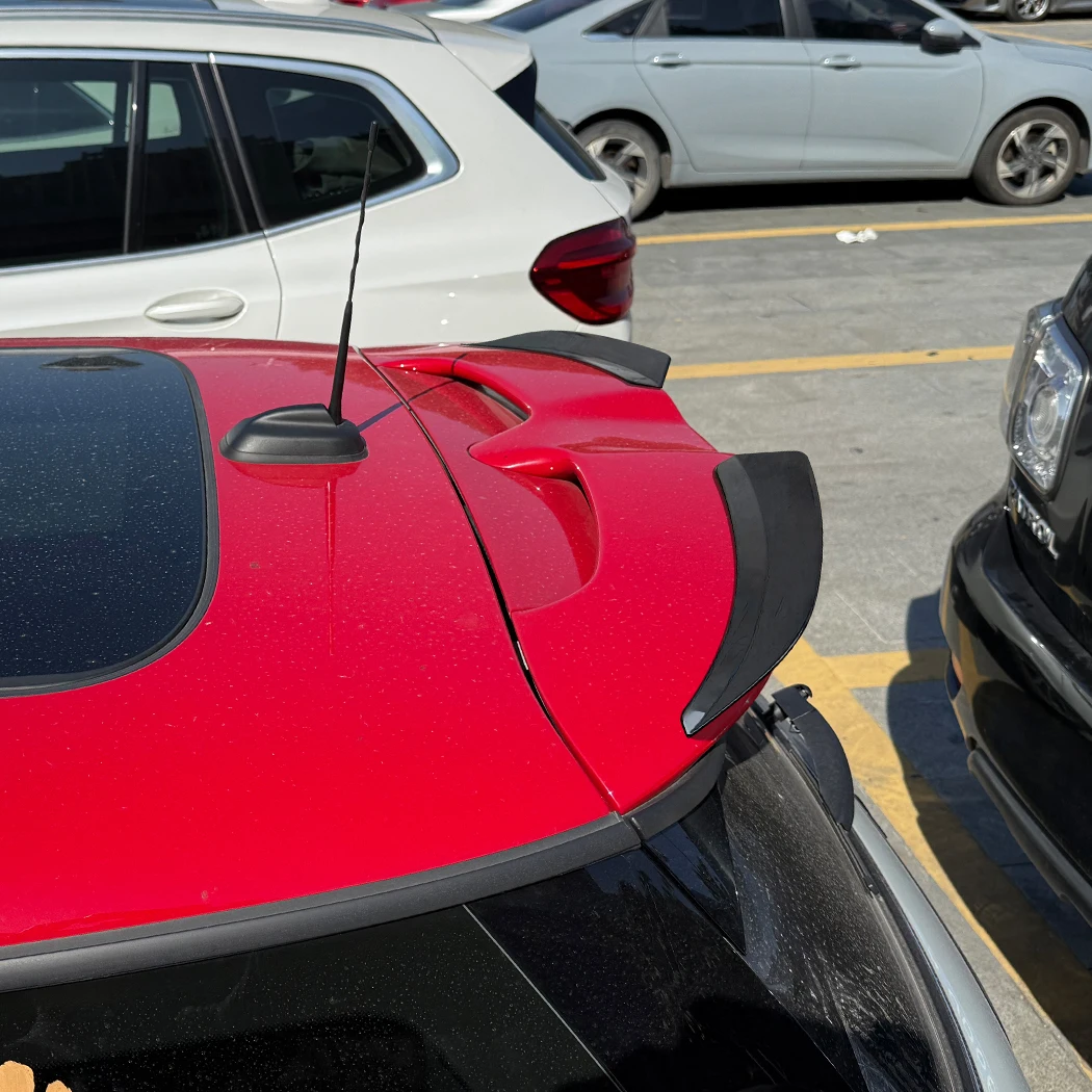 

2 шт. глянцевых черных задних спойлеров для Mini Cooper JCW Cooper S F55 F56 хэтчбек 2014-2024, накладки на крышу, тюнинг