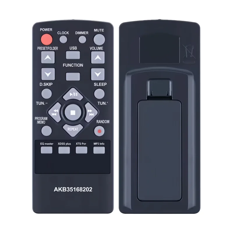 Picture 5: Universal Remote Control for Mini Hi-Fi Audio System Compatible with AKB35168202 AKB36086227 CM2520 CM1530 CM1530BT DM5420K DMS5
