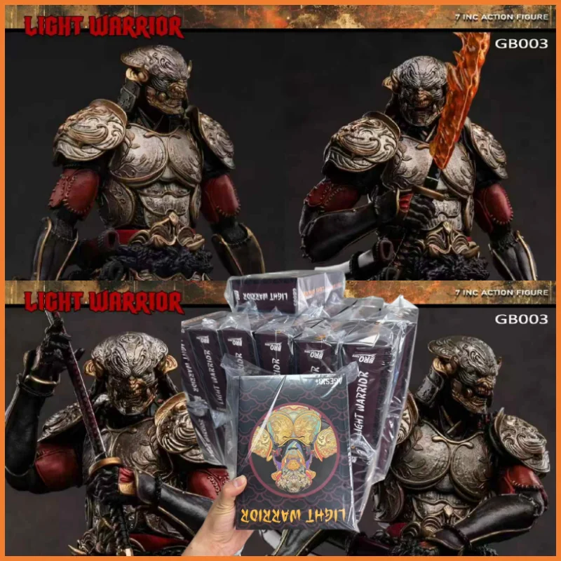NUEVO EN STOCK 2026 BROTOYS Figura de Acción de 12 Pulgadas, Escala 1/12, Soldado con Armadura Tekken Light Warrior GB003, Juego Completo de Accesorios