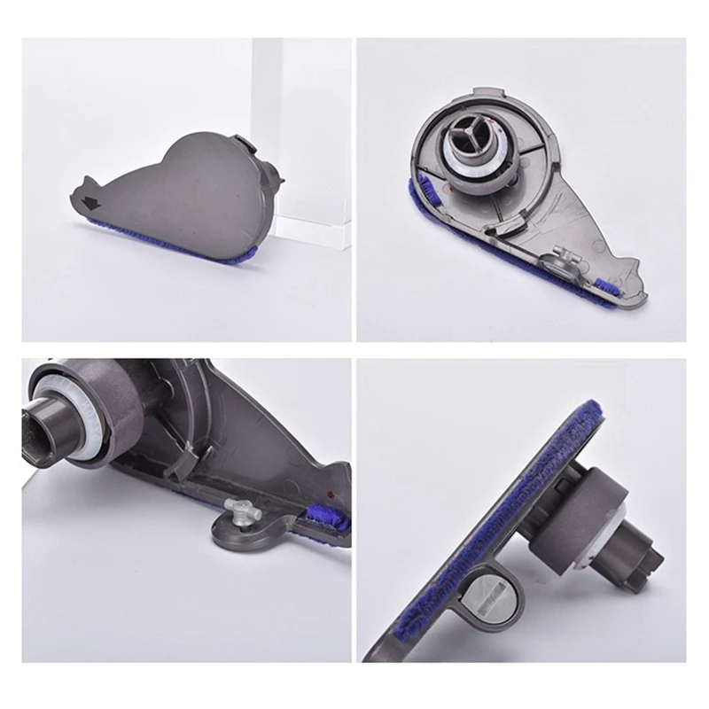 فرشاة استبدال غطاء البلاستيك لينة المخملية شفط رئيس الجانب غطاء فرشاة استبدال غطاء ل دايسون V6 V7 V8 V10 V11 مكنسة كهربائية