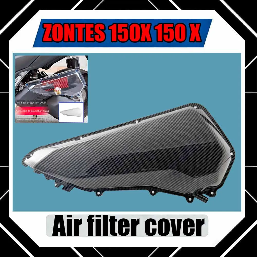 

For ZONTES 150X 150 X Retrofitting the air filter cover with a transparent air filter cover shell