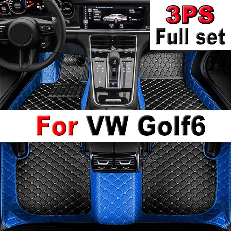 

Car Floor Mat For VW Volkswagen Golf6 Golf 6 Mk6 5K 2009~2013 Anti-dirt Pad Floor Rug Carpets Mat Car Accessories Vento Variant