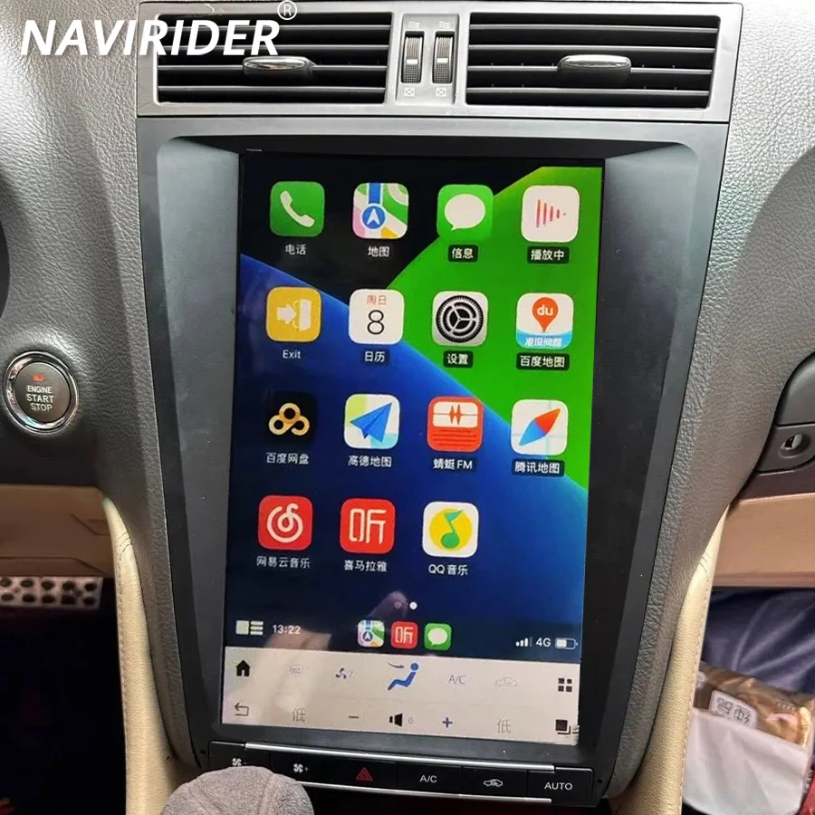 Android 15 12.8 INCH Screen Radio Carplay For LEXUS GS300 2009 GS350 2010 Gs450h 2006 Car GPS Multimedia Video Player Head Unit