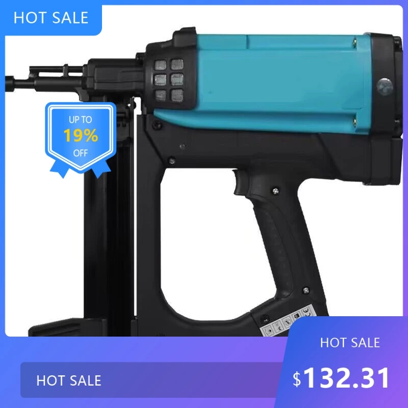 

0728 Автоматический пневматический гвоздезабивной станок GSR40 по цене 7 Газовый гвоздезабивной стальной пневматический на 2 В с литиевой батареей