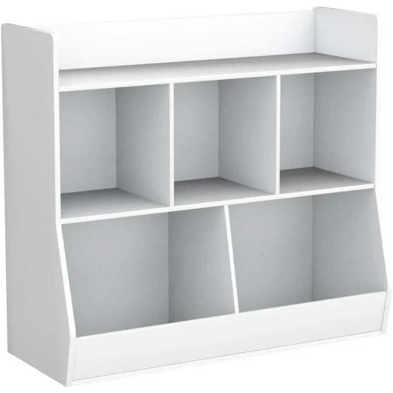 

Toy Storage Organizer with Bookshelf, 5-Cubby Children's Toy Shelf, Toy Storage Cabinet, Suitable for Children's Room