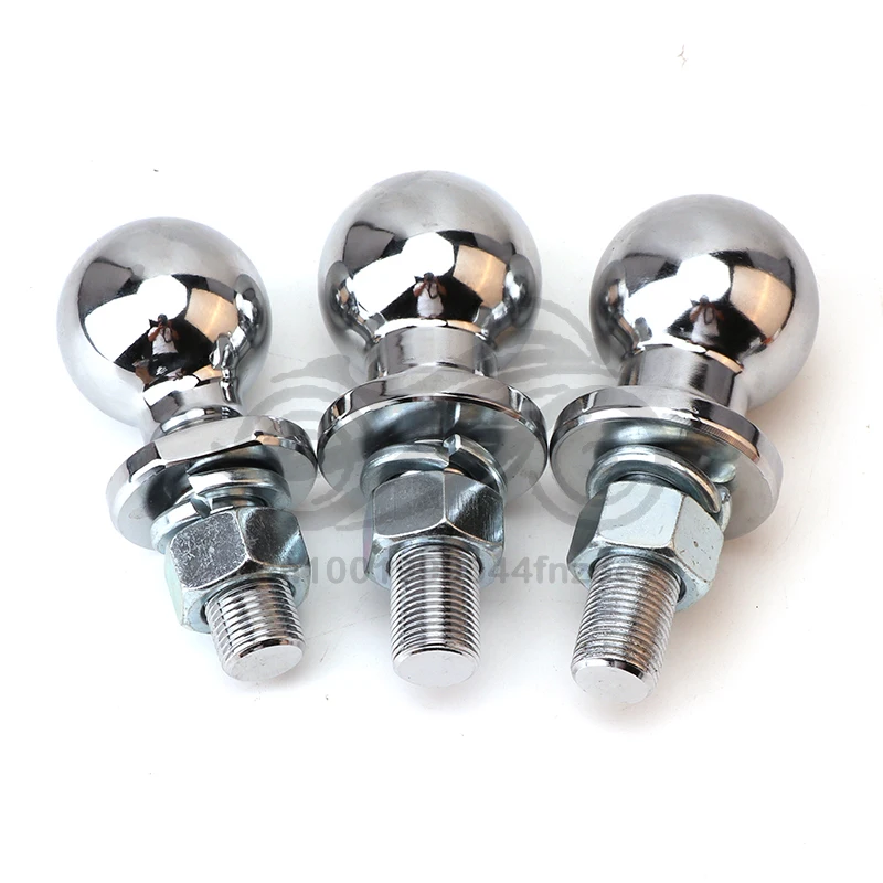 48มม./50มม./2นิ้ว Universal Tow Ball ทนทานชิ้นส่วนรถพ่วง Connector ข้อต่อกันชน Hitch Pin Tow ball Connector สำหรับ Trailer