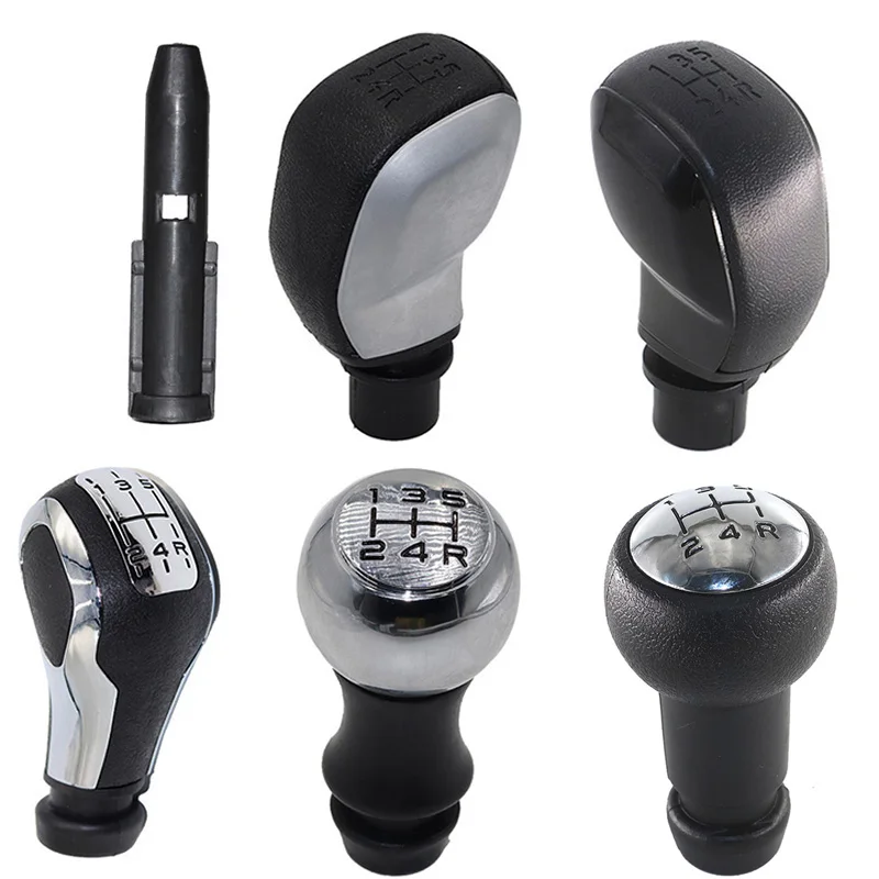 Gear Shift Knob Gaiter Lever Shifter Handle Stick Gaitor For Peugeot 1007 (KM) 05-09 Manual Selector Transmission Handle 5 speed