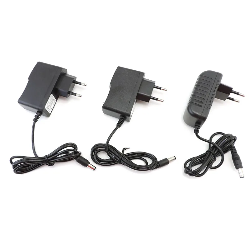 AC to DC 5V 1A 2A 3A 5V2A power supply Adapter EU US 1000ma 2000ma AC 100-240V Converter Charger for led strip 5.5x2.5mm c1