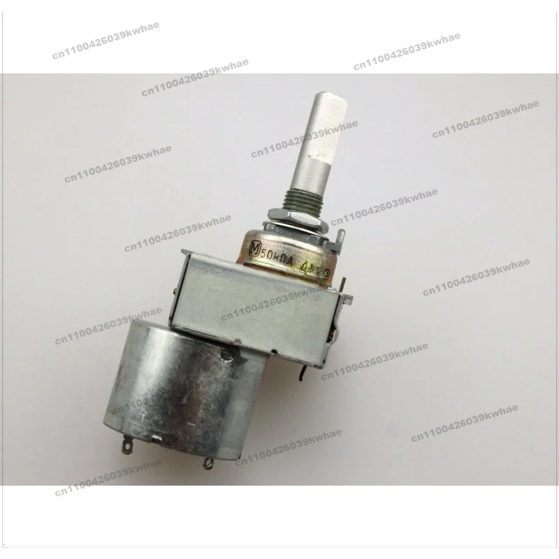 For 161 Type A50K with Remote Control Motor Dual Potentiometer 25MM Half Shaft 6 Pins