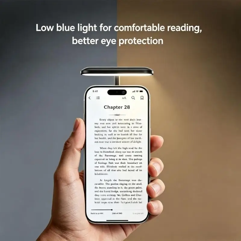 L9NA Soft Lamp For Ebooks And Smartphones With Eye Care Feature