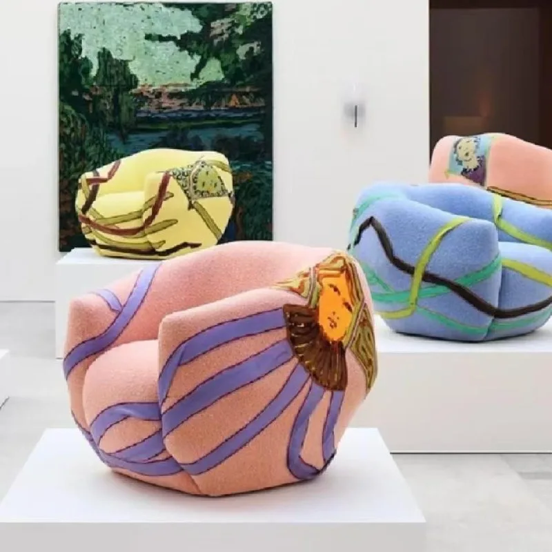 Sillón individual personalizado, sofá de salón de ocio