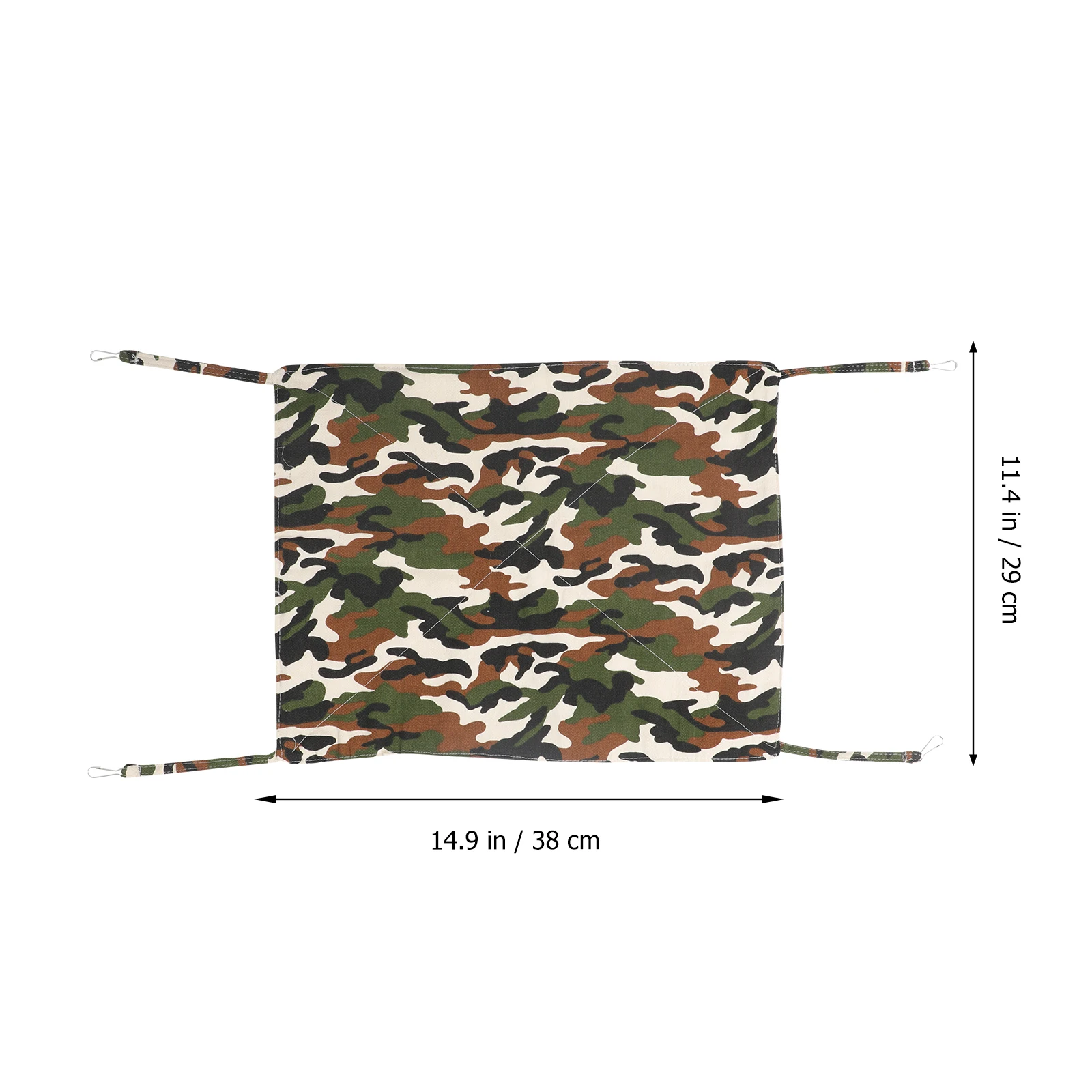 

Warm Hamster Hammock Nest Small Animal Houses Camouflage Cloth Hanging Bed Soft Winter Pet Accessories Lamb Wool Safe Play Sleep