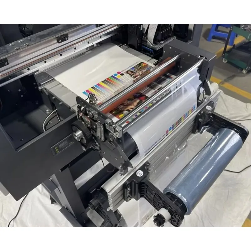 Crystal Label Glass/cup/bottle/table/mouse Pad  UV DTF Printer  Roll to Roll  Machine