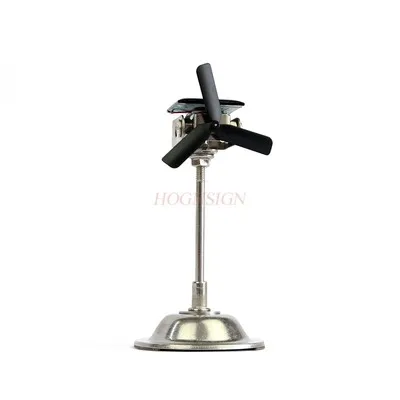 Physics teaching Creative car ornaments technology educational toys diy making metal solar windmill small invention jewelry