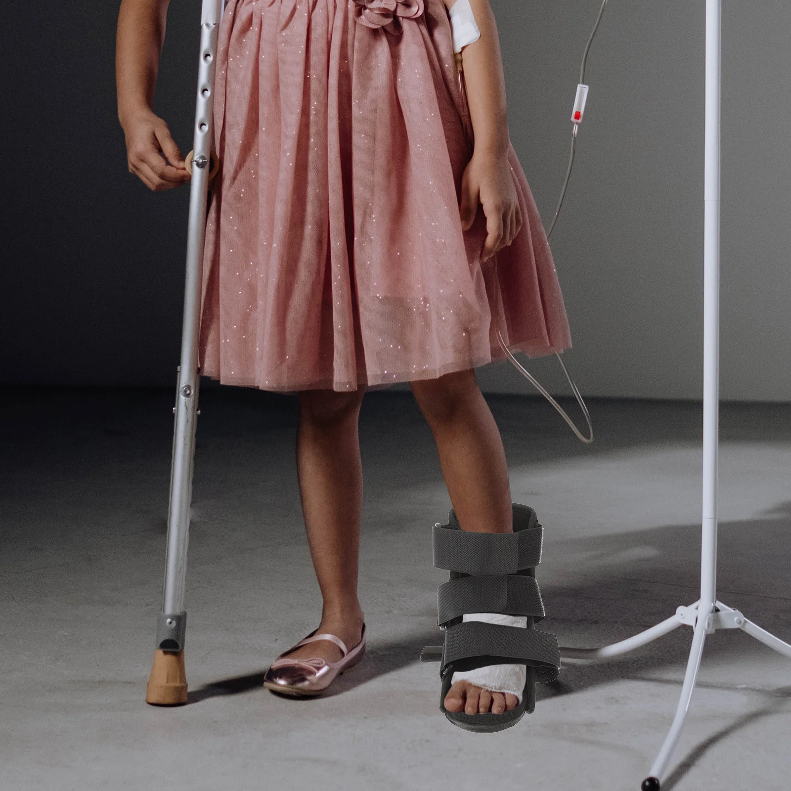 

Лучшее качество для обуви для восстановления, детская обувь для восстановления ног для мальчиков и девочек, прочная ткань, деревянная защита ног (размер)