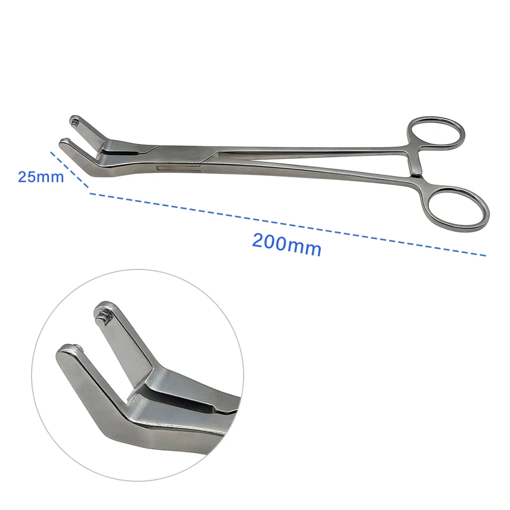 

Orthopedic Anti-spinning Rod Nail Lifter Stainless Steel Rod Holding Clamp Spinal Lumbar Surgery Holding Forceps Rod Press