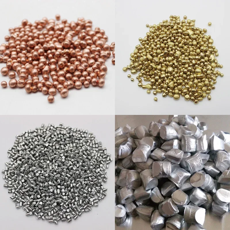 

50g Metal Pellets Aluminum/Copper/Brass/Zinc/Titanium beads DIY accessories lab research science material