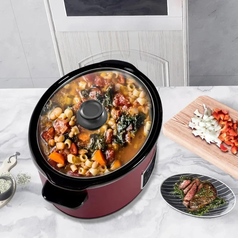 Zing Magnifique Programmable Slow Cooker Kitchen Appliances The Perfect Small Kitchen Appliance for Family Dinners