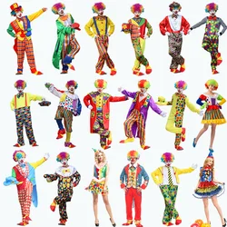 Holiday Large Size Clown Costume Stage Costume Dance Performance Costume Men's And Women's Adult Clown Costume Suit Droshipping