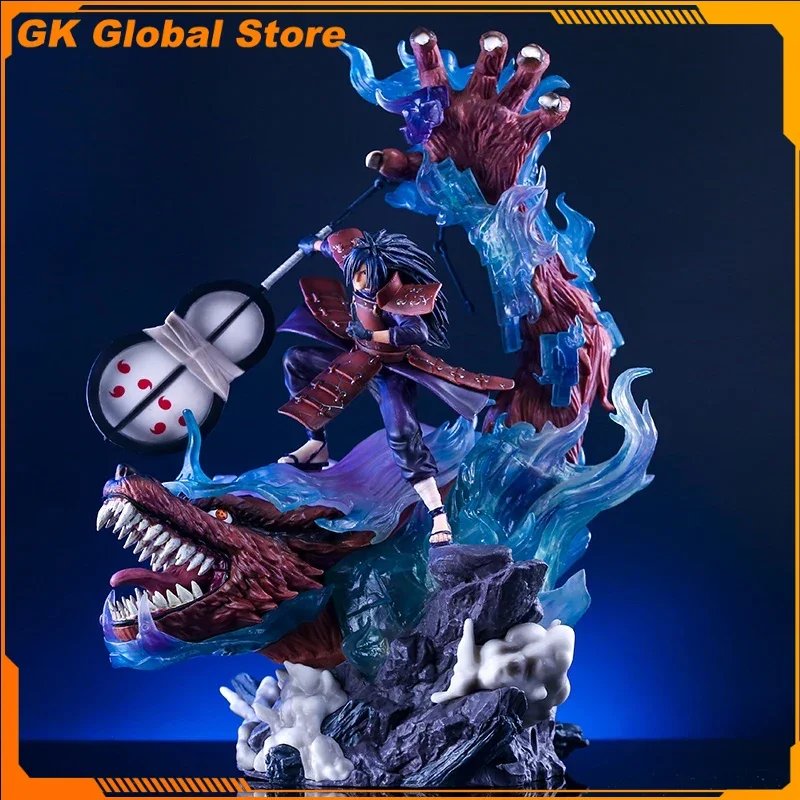 40cm Neue NARUTO Anime-Figur Uchiha Madara Modellfigur Desktop-Dekoration Ornamente Szenenstatue Geburtstagsgeschenke Spielzeug